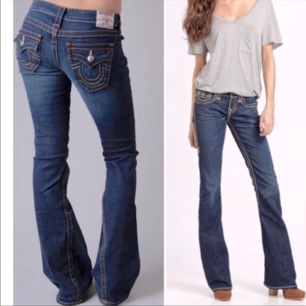 True Religion Jeans Flare Leg Joey - size 28